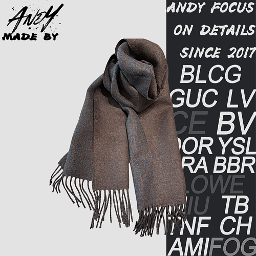 Dior Men's And Women's Scarf Two-tone Monogram Scarf