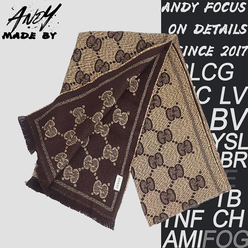 Wool Jacquard Scarf