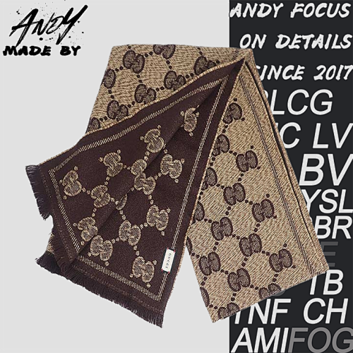 Wool Jacquard Scarf