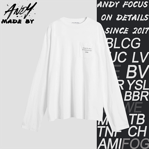 Acne Studios Pocket Print Long-Sleeve T-Shirt