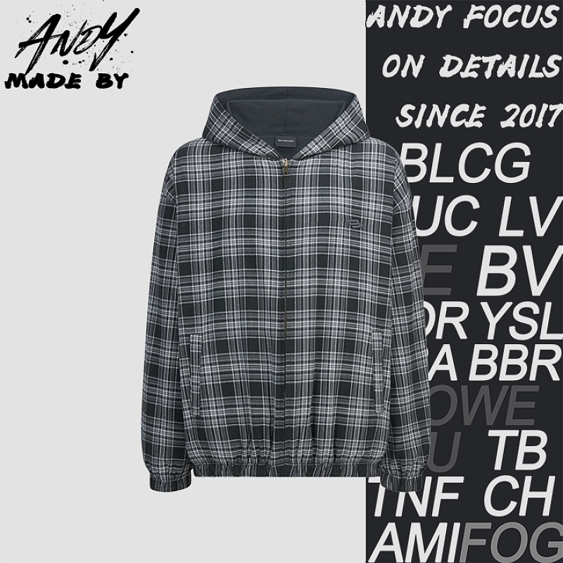 Reversible Plaid Jacket