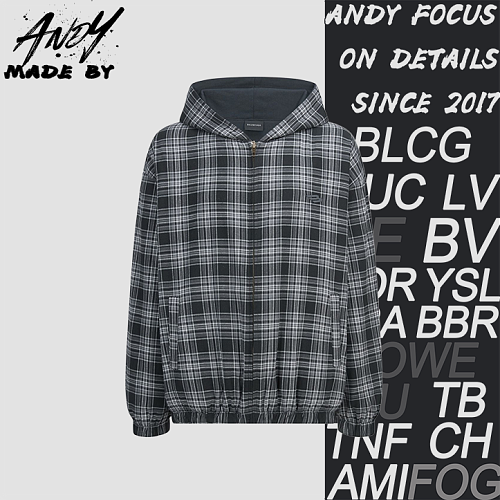 Reversible Plaid Jacket