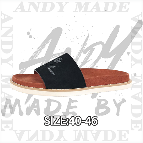 Flip-flops Black Brown