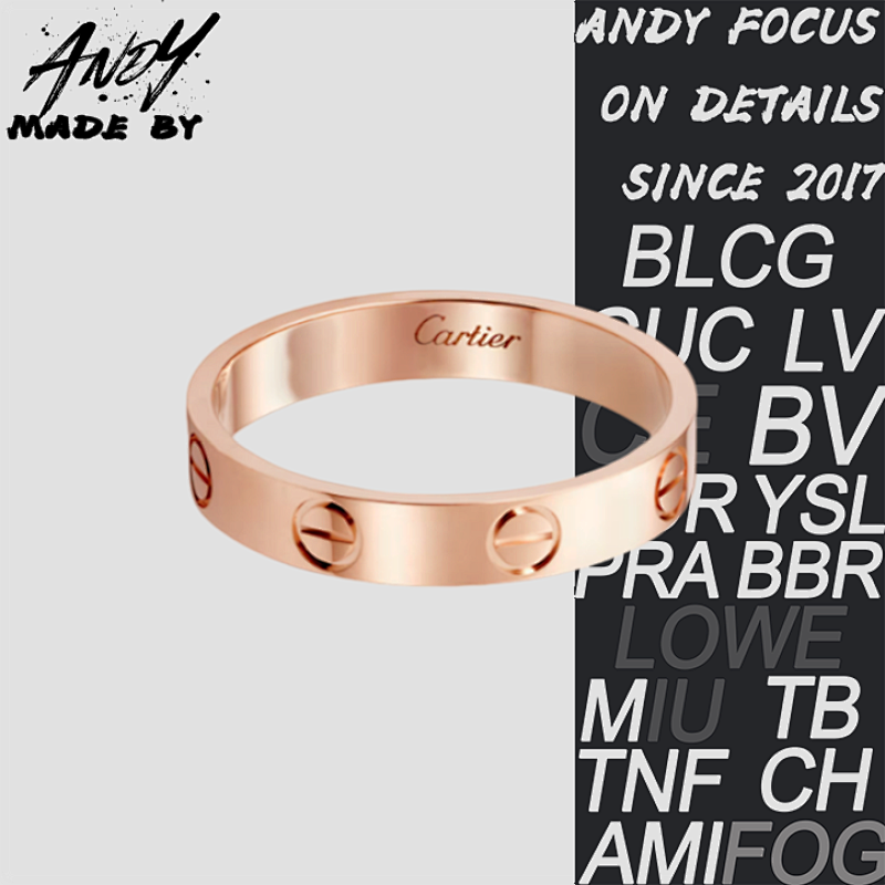 Narrow Edition Diamond Free Ring Rose Gold