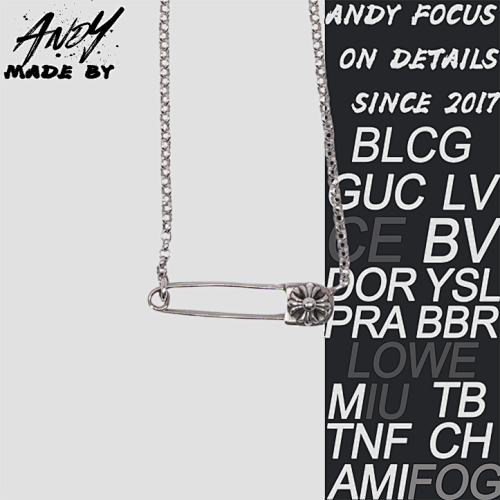 C Pin Necklace