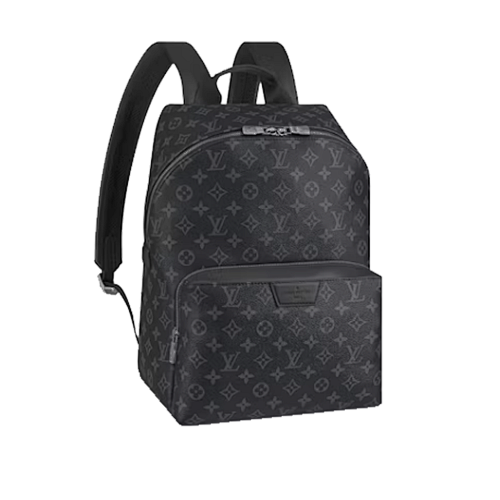 L V Full-printed Old Flower Backpack