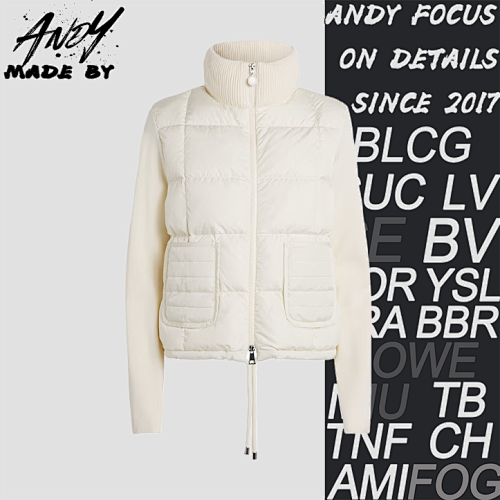 Five-grid Plaid Down Jacket