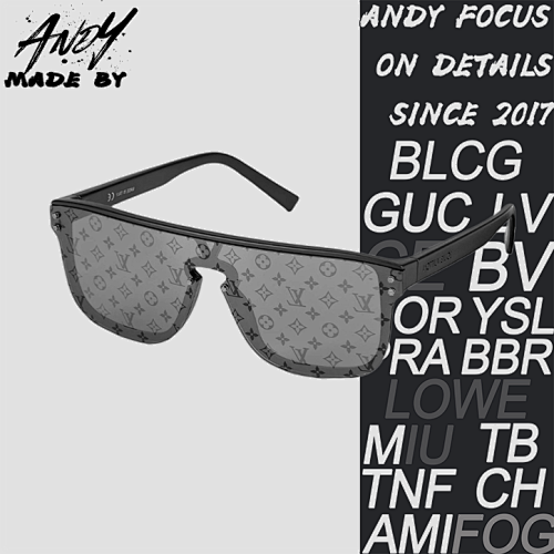 Louis Vuitton LV Presbyopia Full Printed Sunglasses