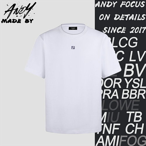 Balenciaga Crew Neck Logo Embroidered Short-sleeved Cotton T-shirt