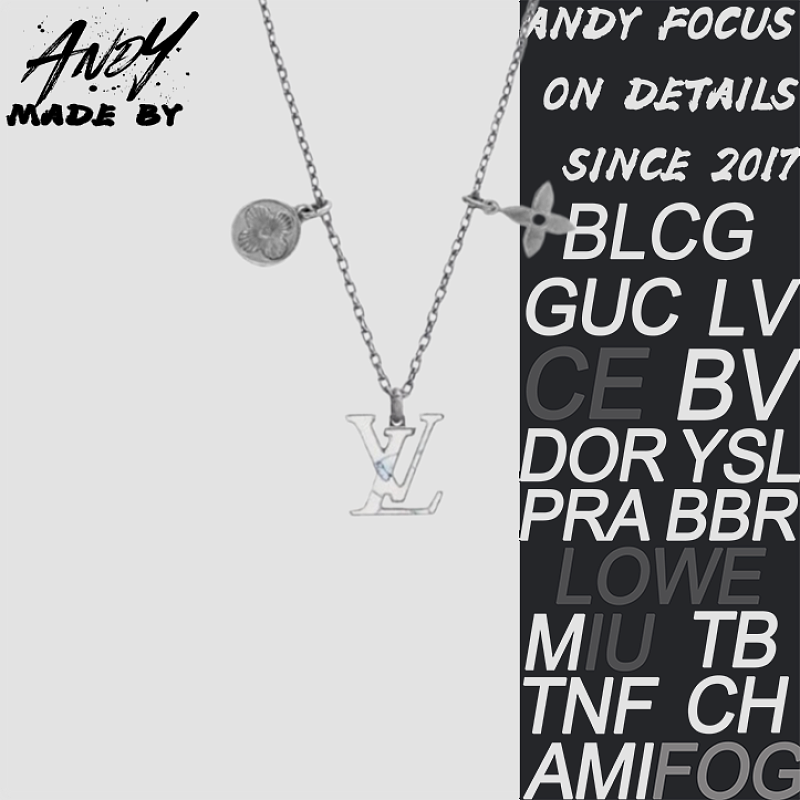 Louis Vuitton LV Three-in-One Flower And Letter Necklace