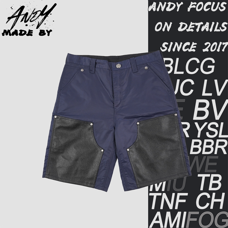 Patchwork Lumberjack Shorts