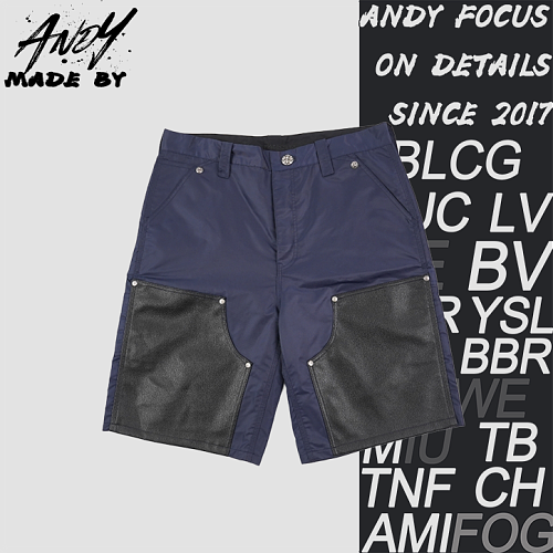 Patchwork Lumberjack Shorts