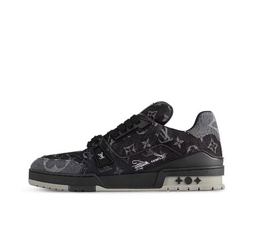 Nike L V Mattepurple Classic Versionstitching Black Denim Classic Version