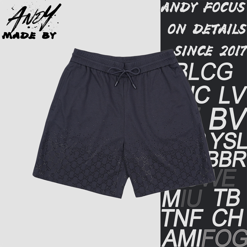 Gradient Glitter Double G Shorts