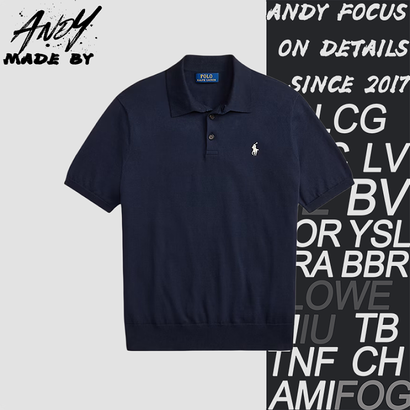 Knitted Polo Short Sleeve
