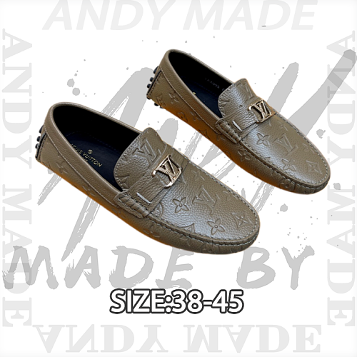High-quality Replica Louis Vuitton Classic Men's Loafers Featuring Soft Leather Premium El