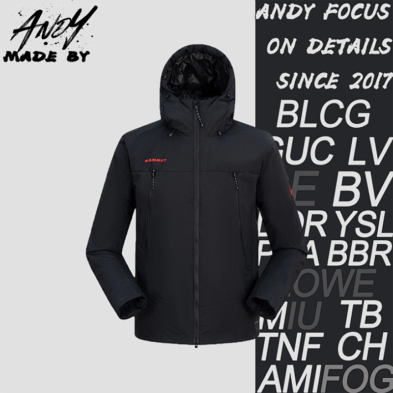 Elephant Hooded Down Jacket