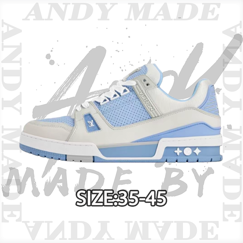 Louis Vuitton Trainer New Men's Sports Shoes Shipped