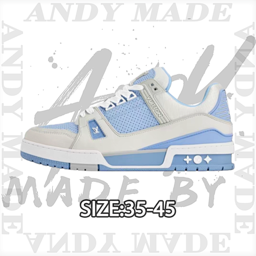 Louis Vuitton Trainer New Men's Sports Shoes Shipped