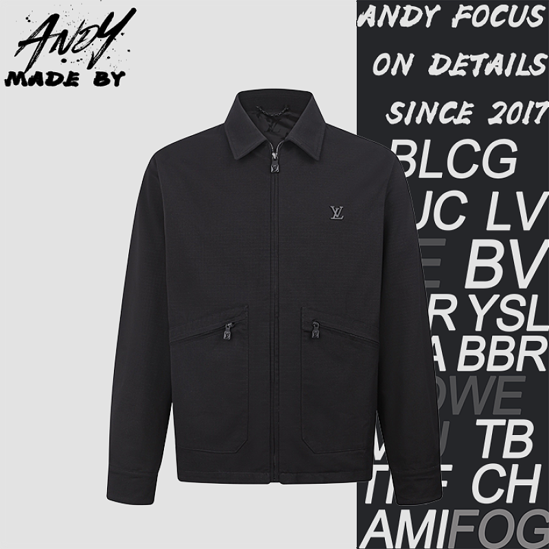 Louis Vuitton Jacquard Logo Work Jacket