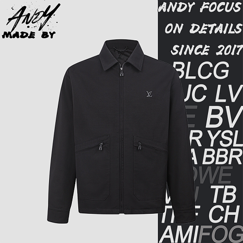 Louis Vuitton Jacquard Logo Work Jacket