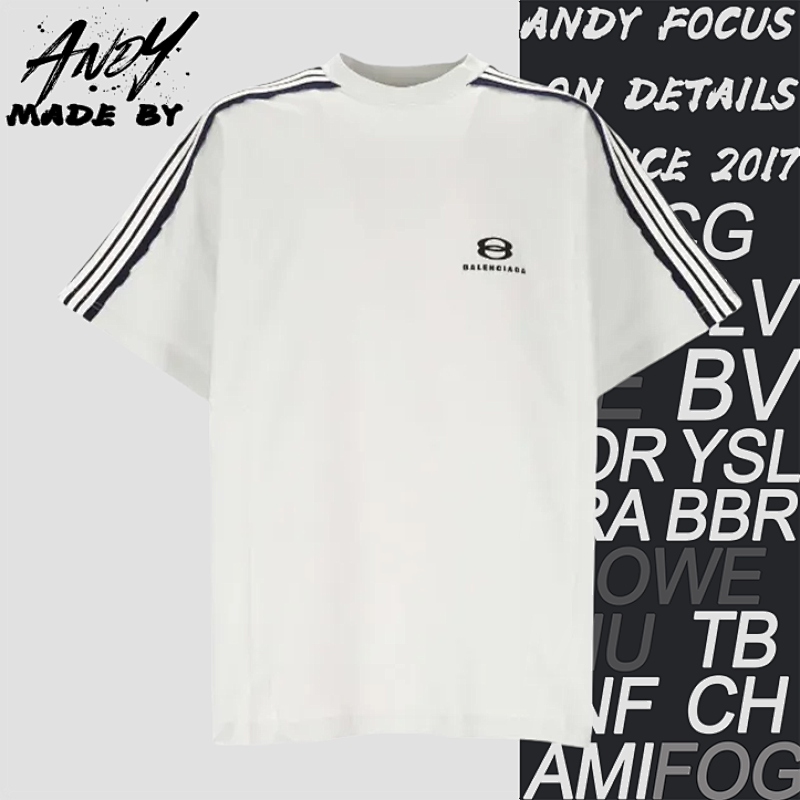 Balenciaga Blcg New Double Ring Five Bar Short Sleeves