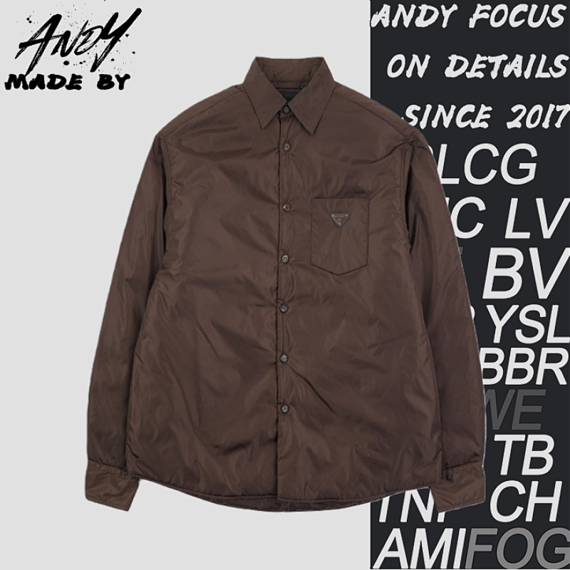 Recycled Nylon Pad Thin Cotton Jacket