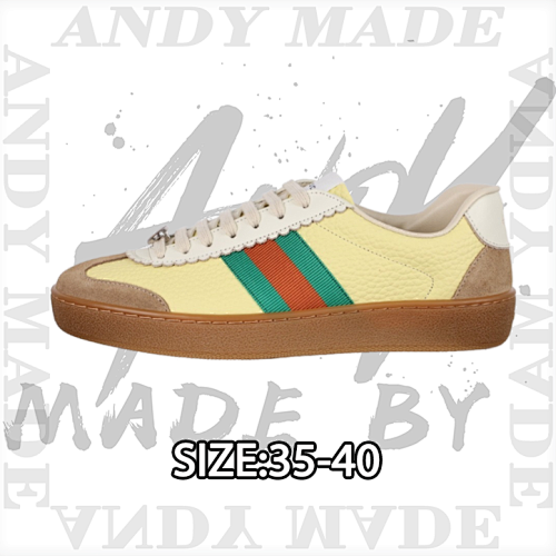 Gucci Low-top Gentleman Versatile Leather Sneakers