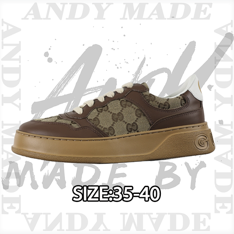 Gucci Chunky B Screener GG Platform Sneakers