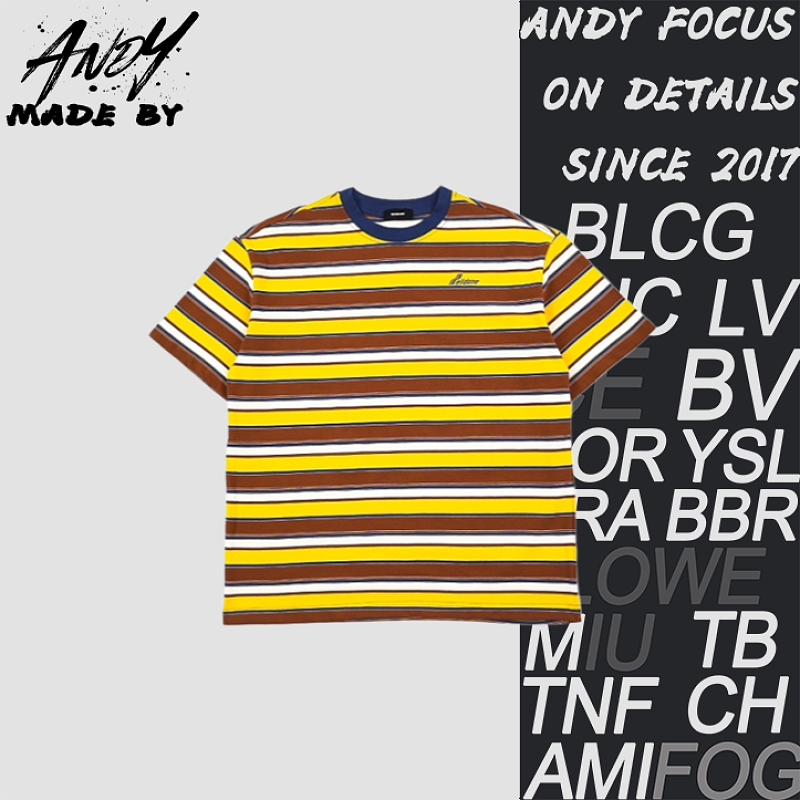 We11 W Small Striped Short-sleeved Shirt