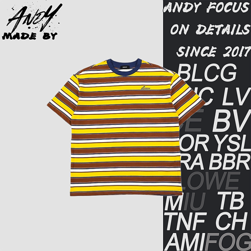 We11 W Small Striped Short-sleeved Shirt