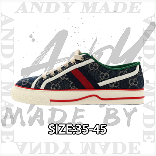 Tennis Print Sneaker Gucci Canvas Shoes Series Full Gif