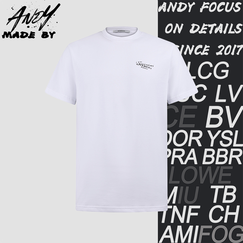 Givenchy Stamp Printed Cotton Short-Sleeve T-Shirt