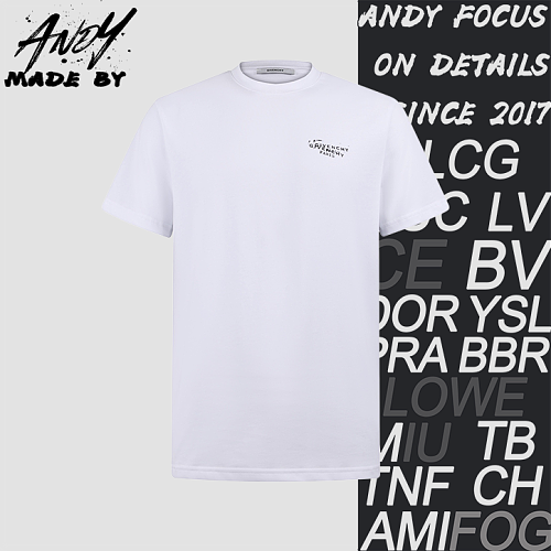 Givenchy Stamp Printed Cotton Short-Sleeve T-Shirt