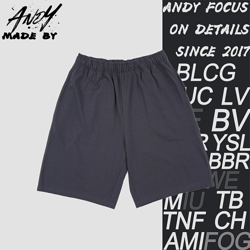 Back Pocket Small Logo Print Shorts