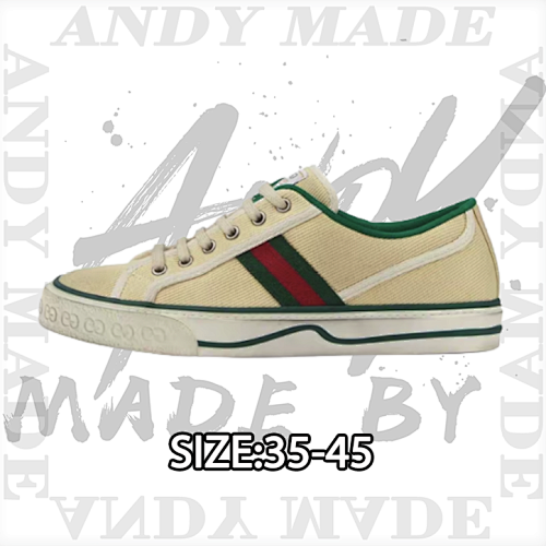 Tennis Print Sneaker Gucci Canvas Shoes Series Full Gif