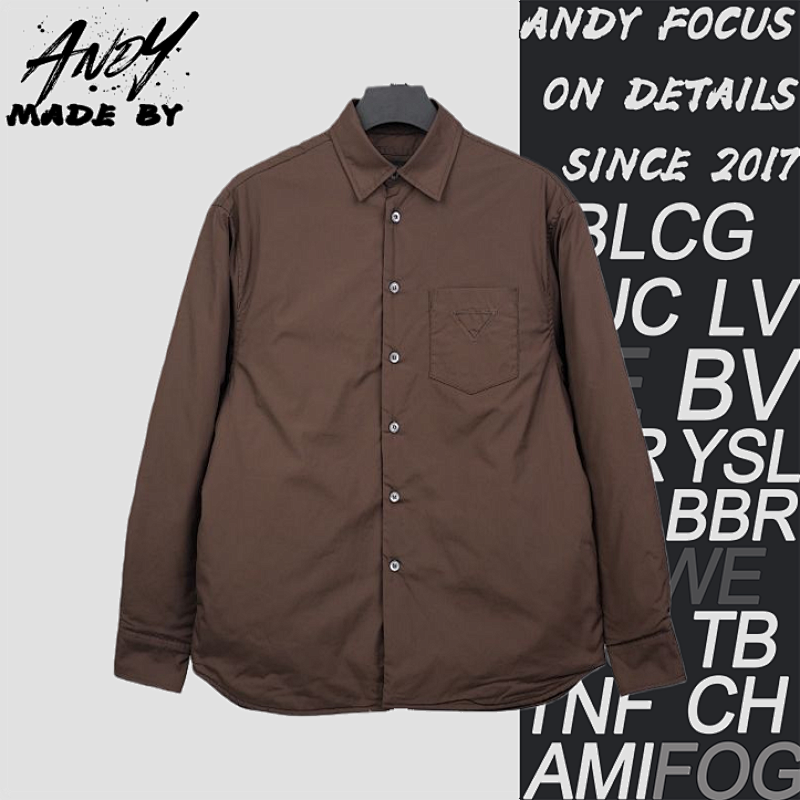 Prada Pocket Triangle Cotton Jacket