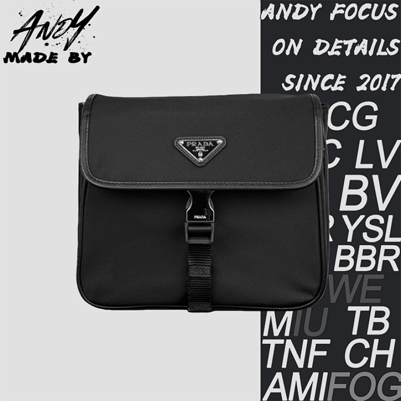 Prada 170 Re-NylonSafhano Crossbody Shoulder Bag