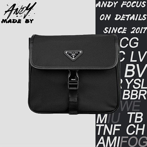 Prada 170 Re-NylonSafhano Crossbody Shoulder Bag