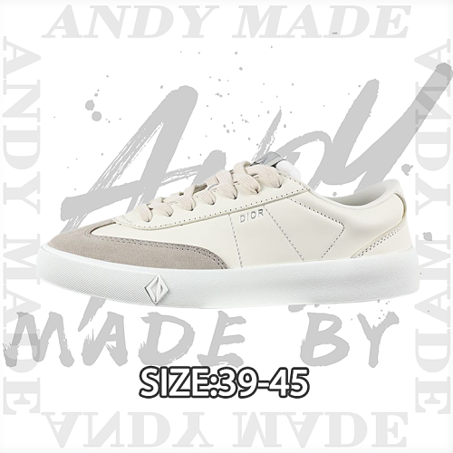 De Xun Casual Fashion Sneakers In Off-white And Gray Color Block