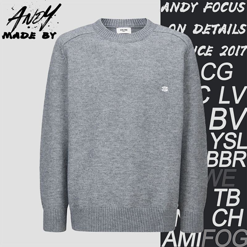 Embroidered Logo Knitwear