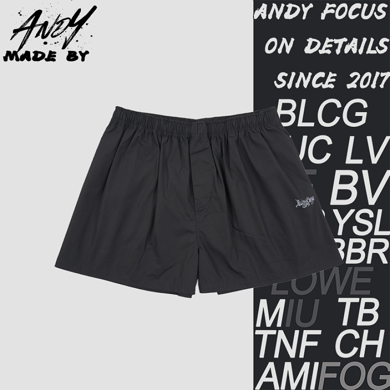 Faded Gothic Letter Print Shorts