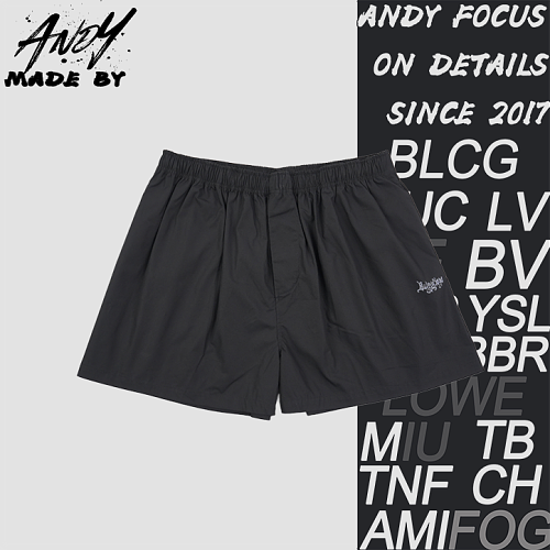 Faded Gothic Letter Print Shorts