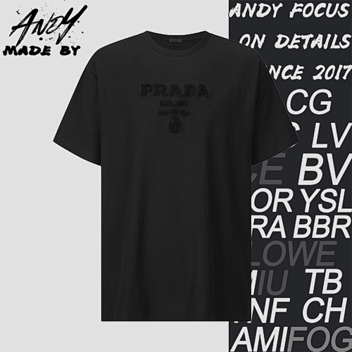 Prada Short-sleeved Towel With Embroidered Logo