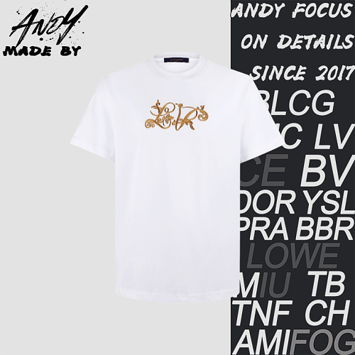 Solid-Color Cotton T-Shirt With Signature Embroidery
