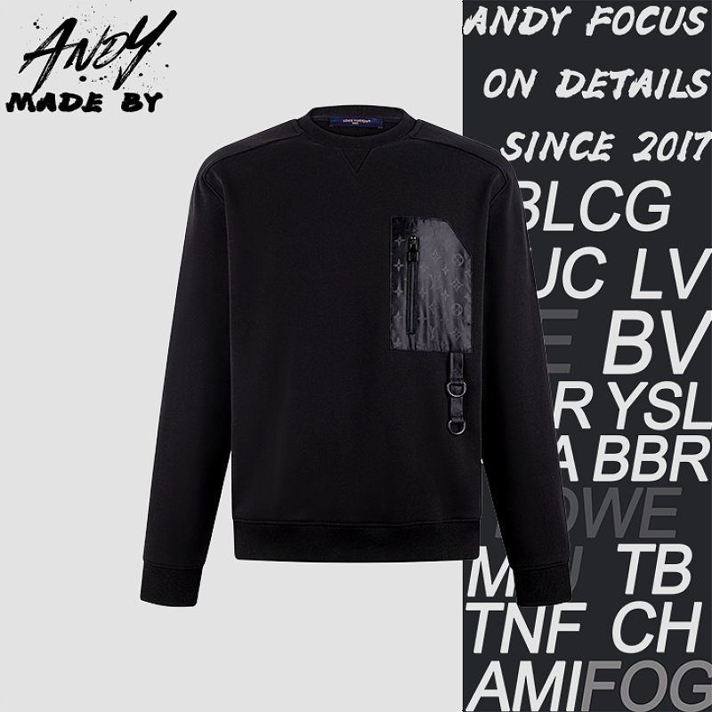 Tech Detail Logo Sweatshirt