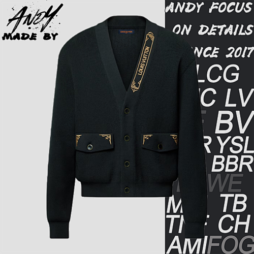 Embroidered Knitted Cardigan