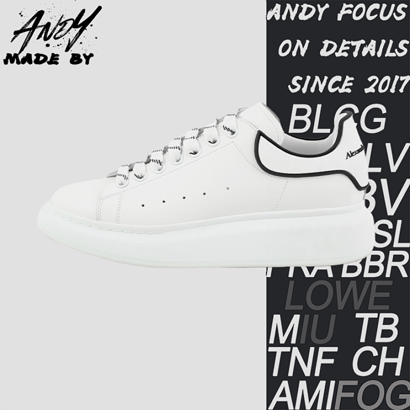 Alexander McQueen A Lexander McQueen White Shoes