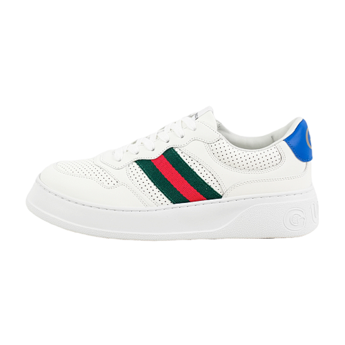 Gucci G Ucci Chunky B Screener GG White Red Green