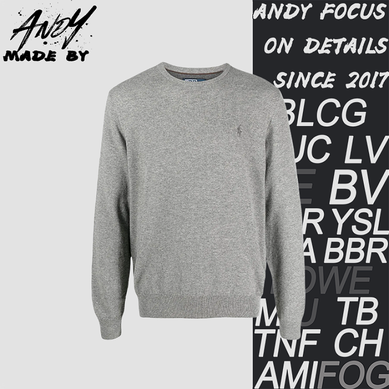Ribbed Embroidered Sweater